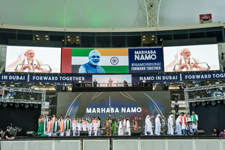 Narendra Modi in Dubai